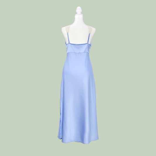 Blue Dusty Lace Dress