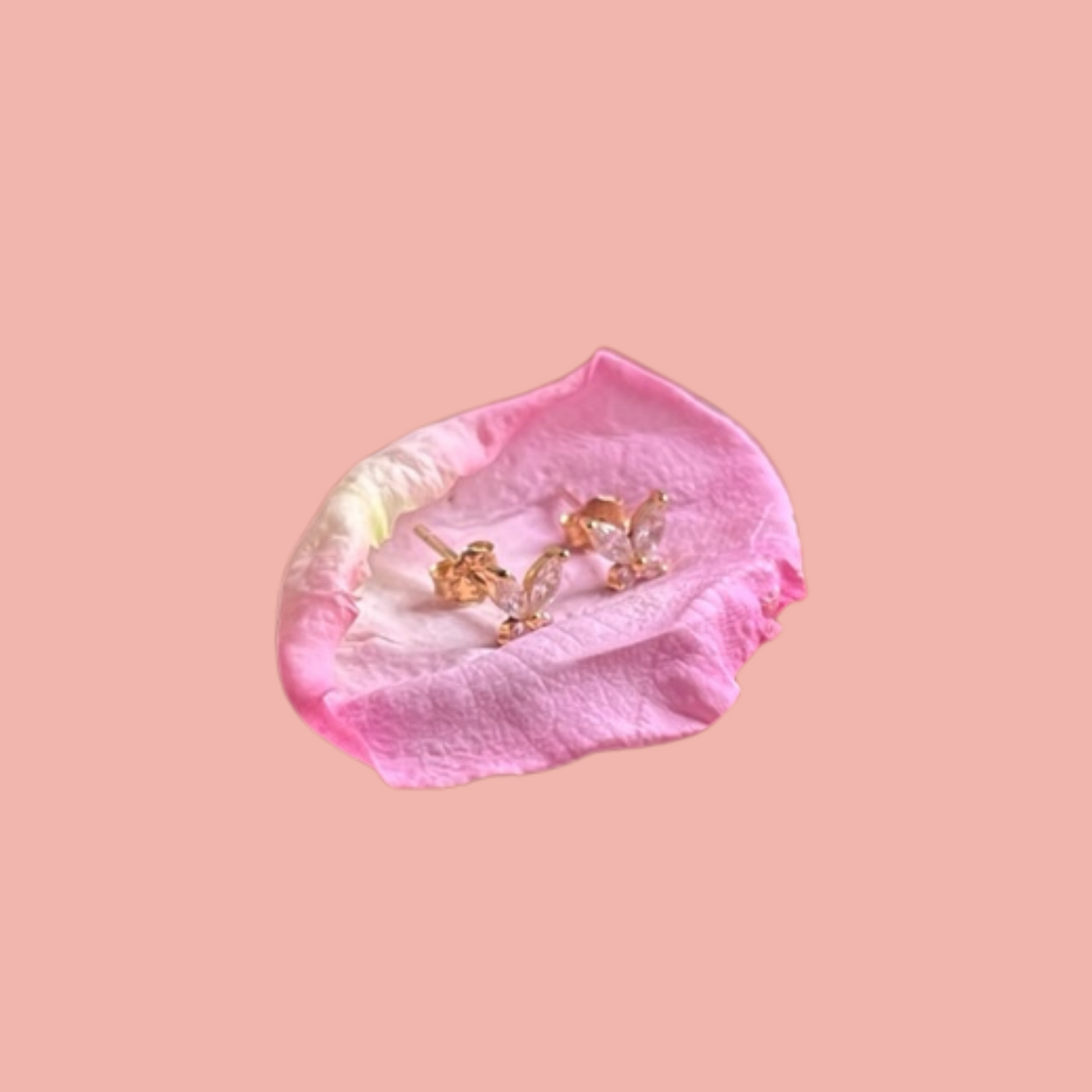 Hypoallergenic Butterfly Stud Earrings