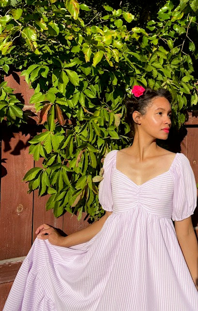 Sweetheart Lavender Dress