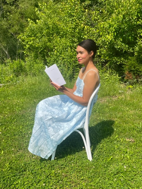 Baby Floral Blue Dress