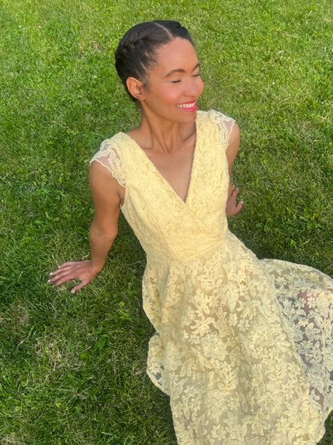 Dazy Daisy Yellow Dress
