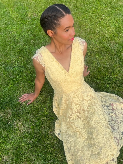 Dazy Daisy Yellow Dress
