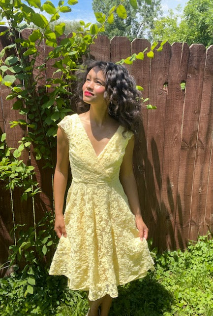 Dazy Daisy Yellow Dress