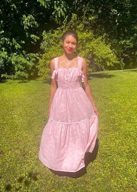 Rose Latte Dress