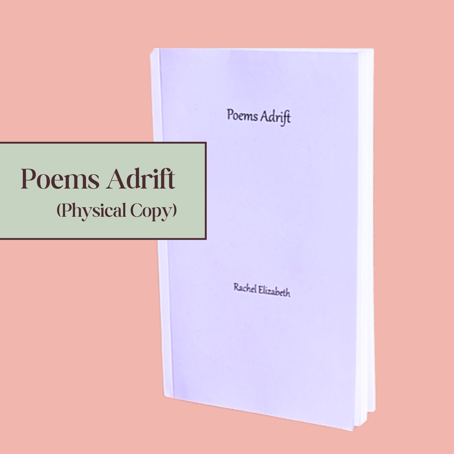 Poems Adrift  (A Signed Collection of Poetry)