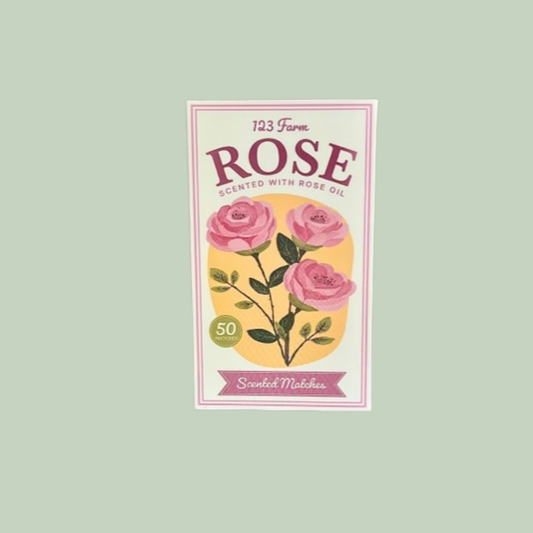 Rose Oil Infused Candle Matches