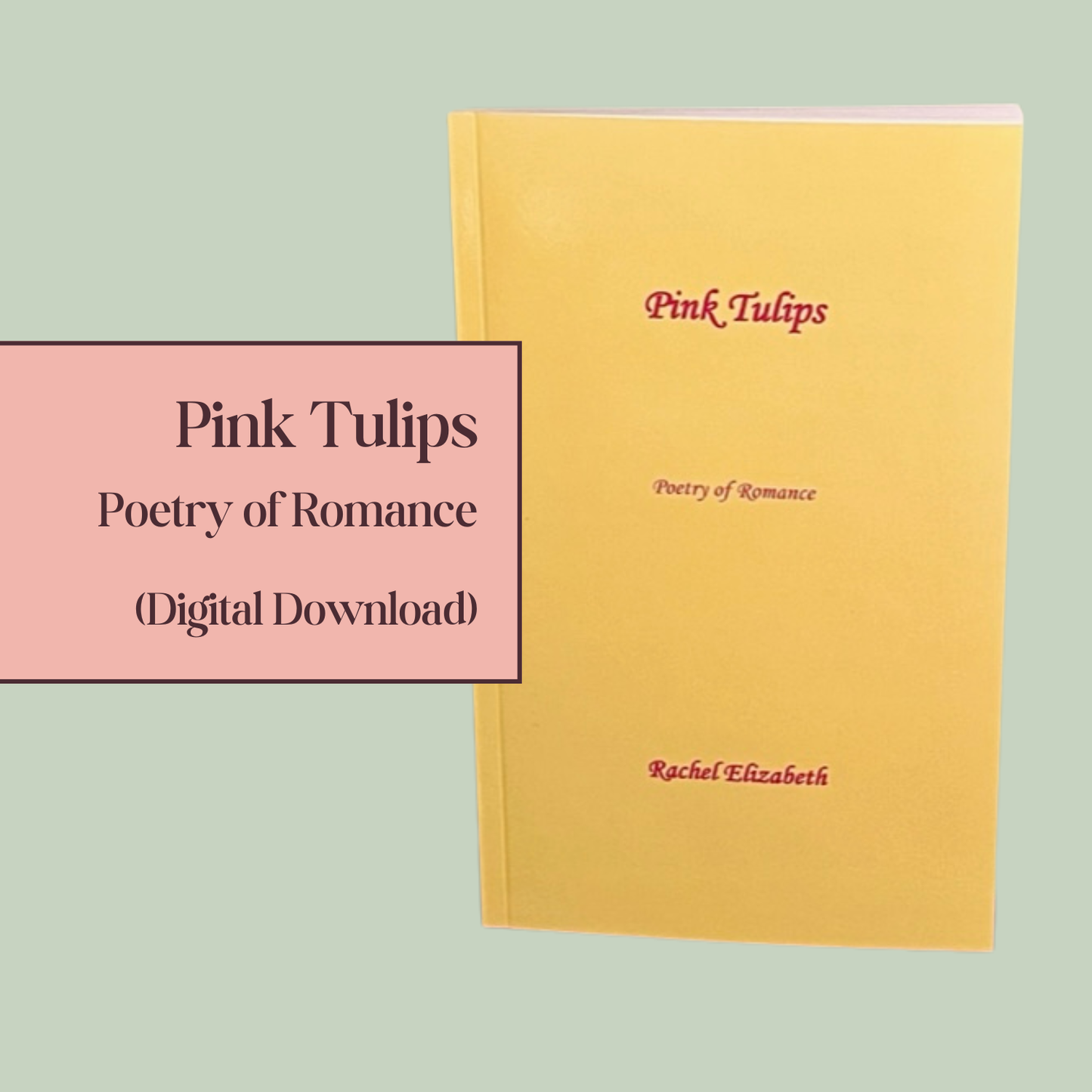 Digital Download: Pink Tulips (Poetry of Romance)